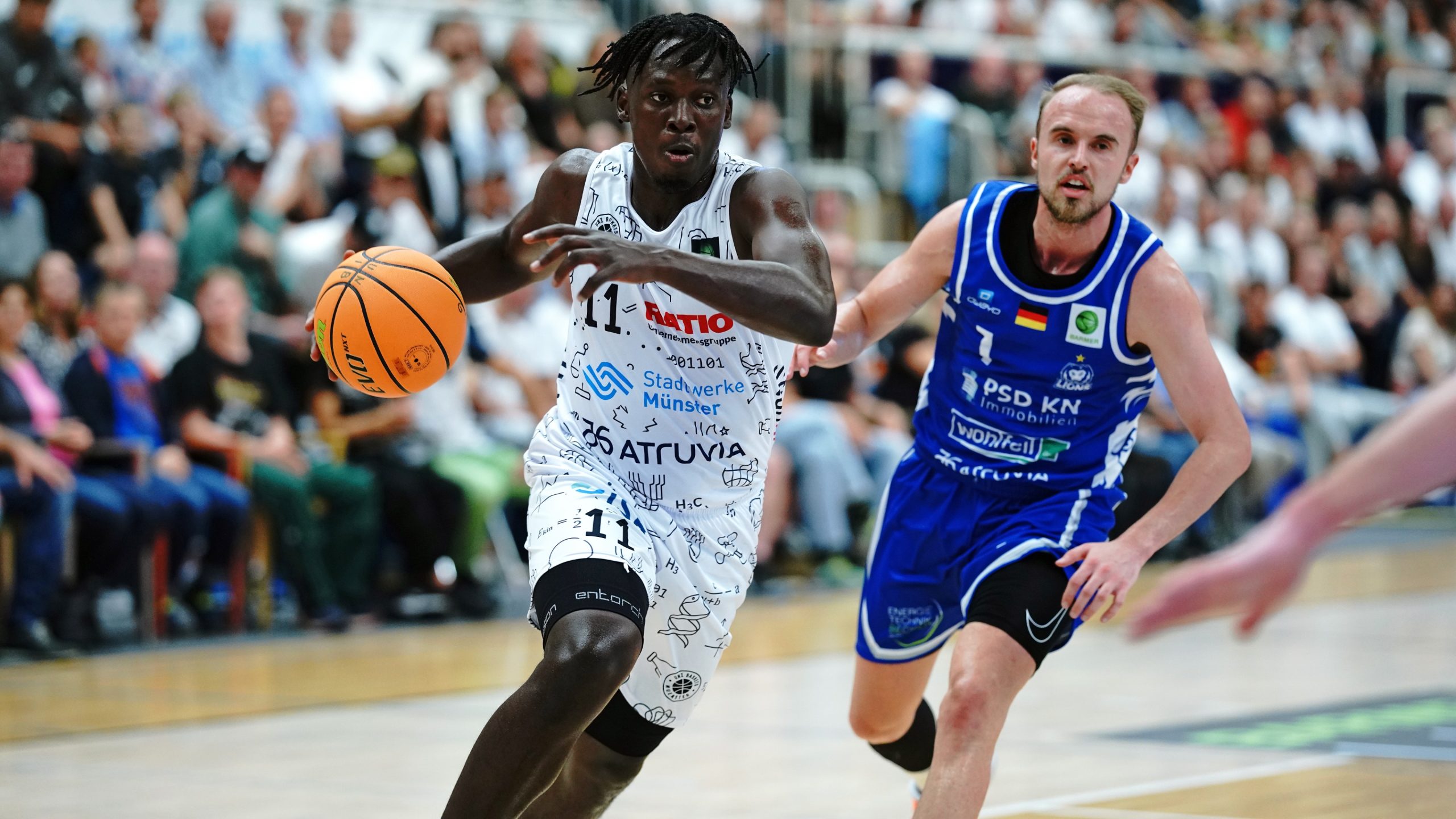 73 against second division champions Karlsruhe – Uni Baskets